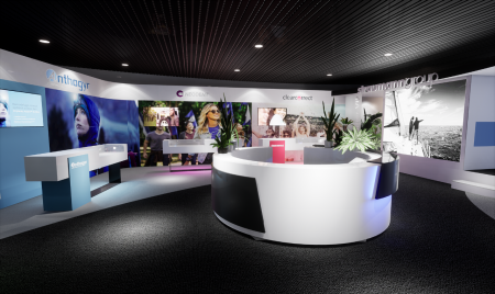 Stand Straumann VR réalisé pour In-Extenso