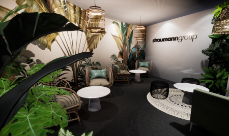 Stand Straumann VR réalisé pour In-Extenso