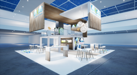Stand Enedis VR fait pour In-Extenso
