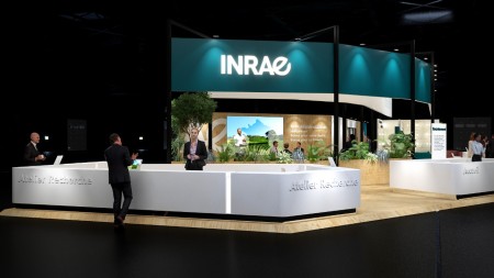 Stand INRAE SIA 2023 réalisé pour Newdee