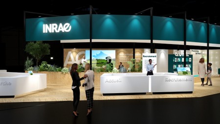 Stand INRAE SIA 2023 réalisé pour Newdee