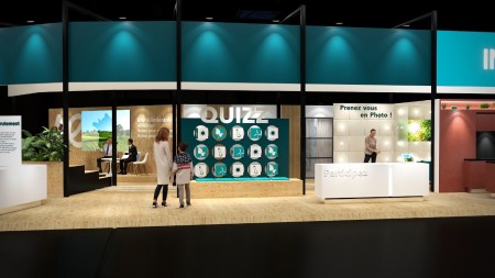 Stand INRAE SIA 2023 réalisé pour Newdee