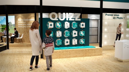 Stand INRAE SIA 2023 réalisé pour Newdee