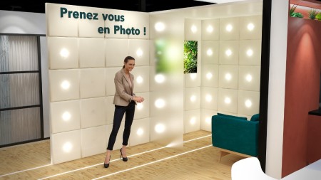 Stand INRAE SIA 2023 réalisé pour Newdee